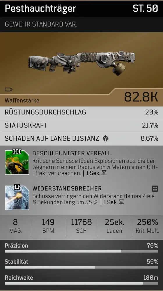 pesthauchträger