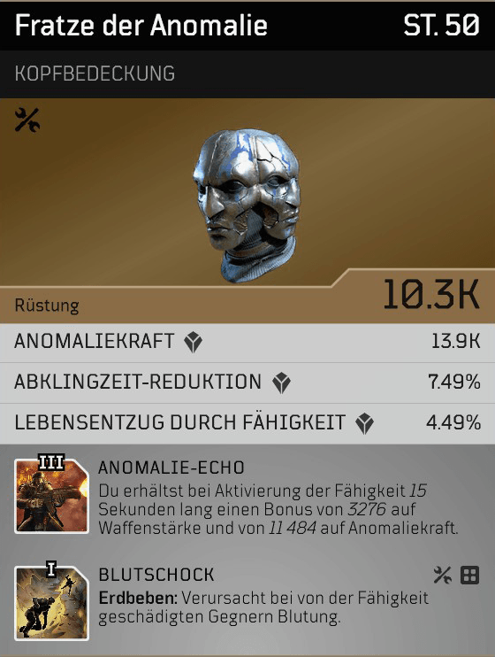 Fratze der anomalie 02