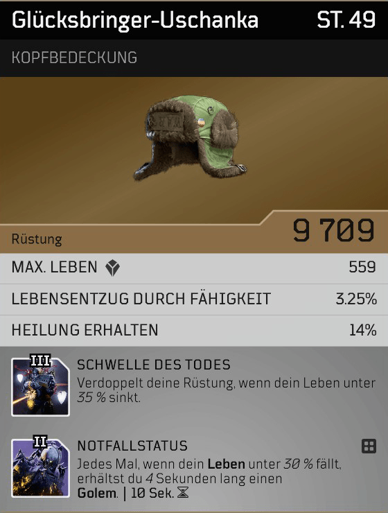 Glücksbringer uschanka 02