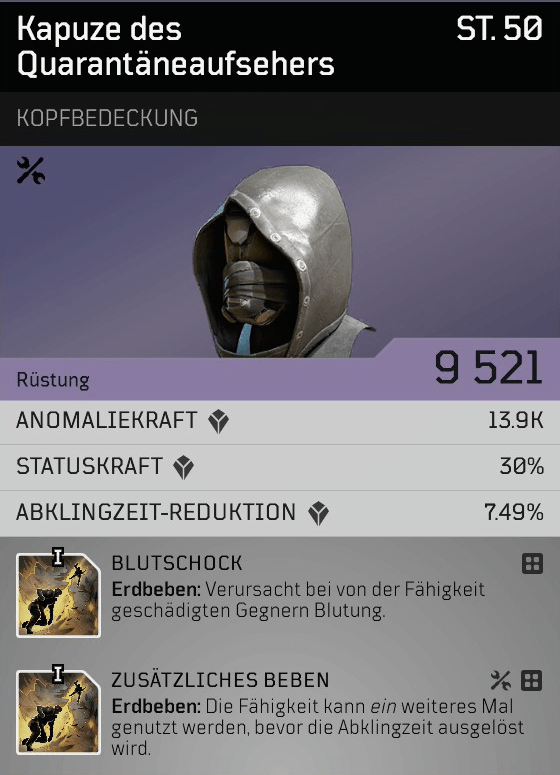Kapuze des Quarantäneaufsehers 02